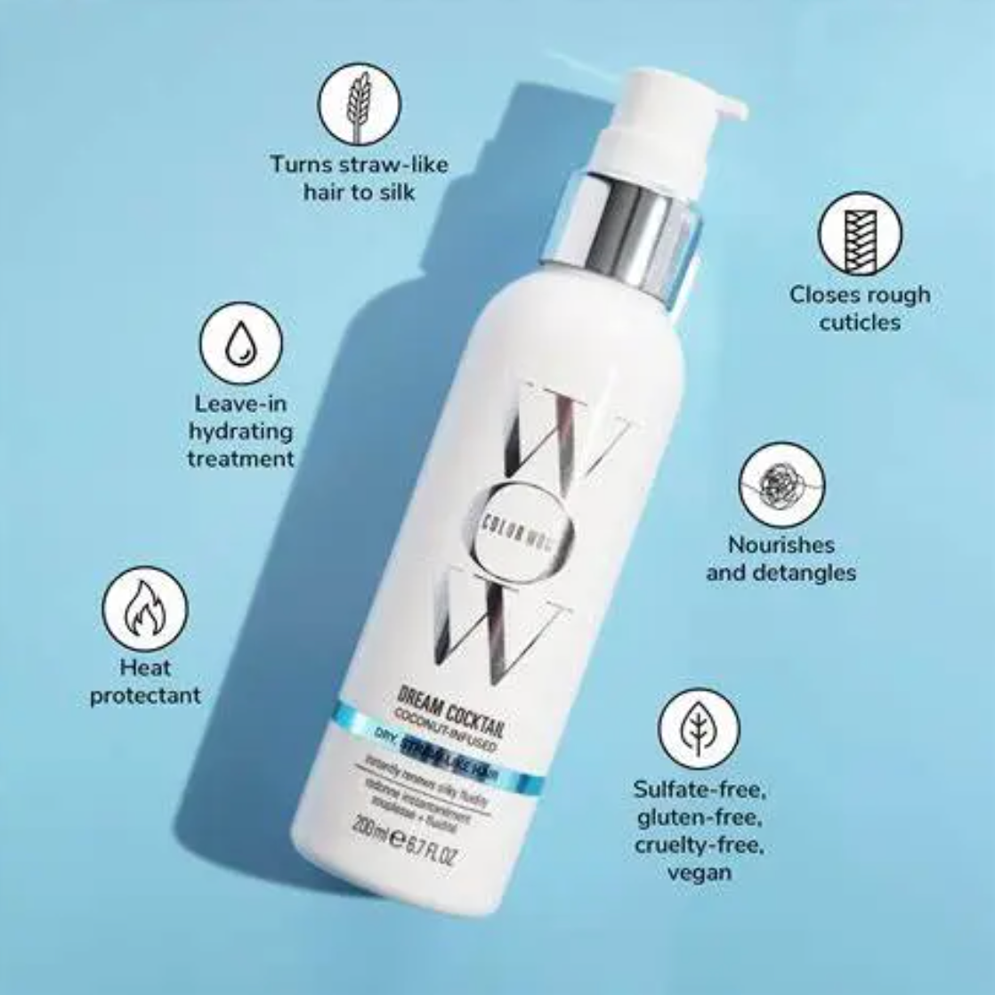 Color Wow Dream Cocktail Coconut Infused - Dry Hair 200ml benefits
