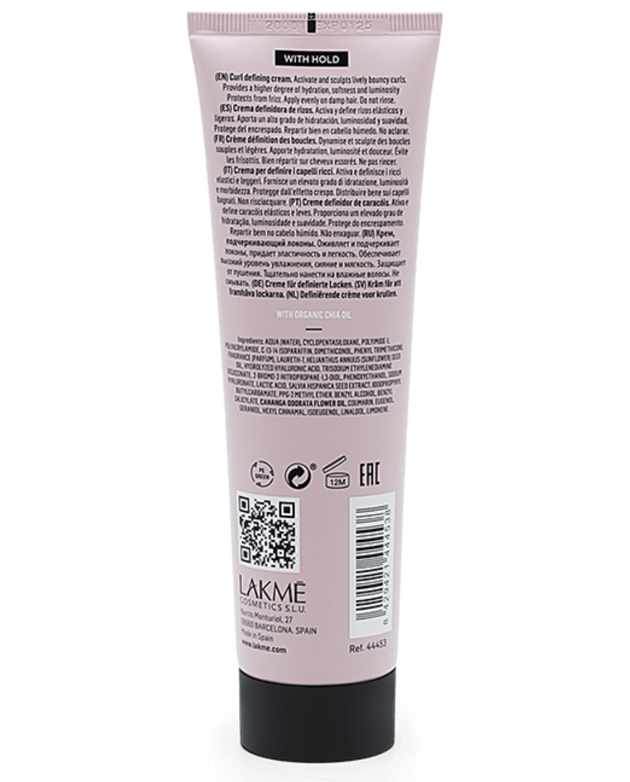LAKMÉ TEKNIA FRIZZ CONTROL CREAM 300ml product back