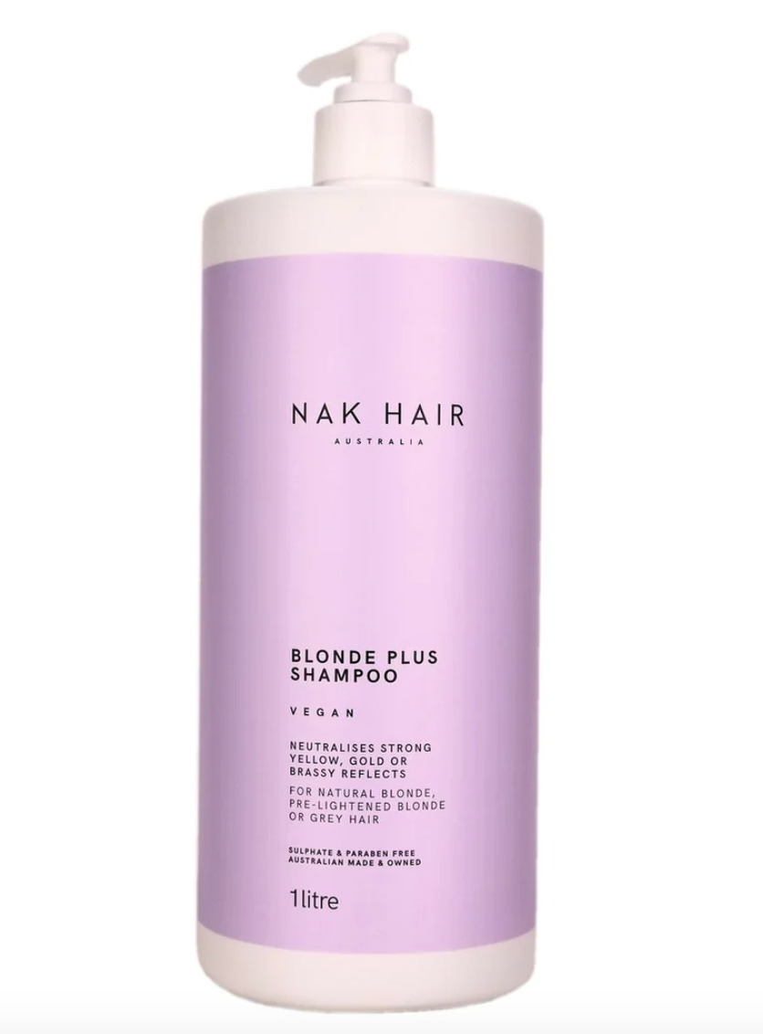 NAK HAIR BLONDE PLUS SHAMPOO 1 litre