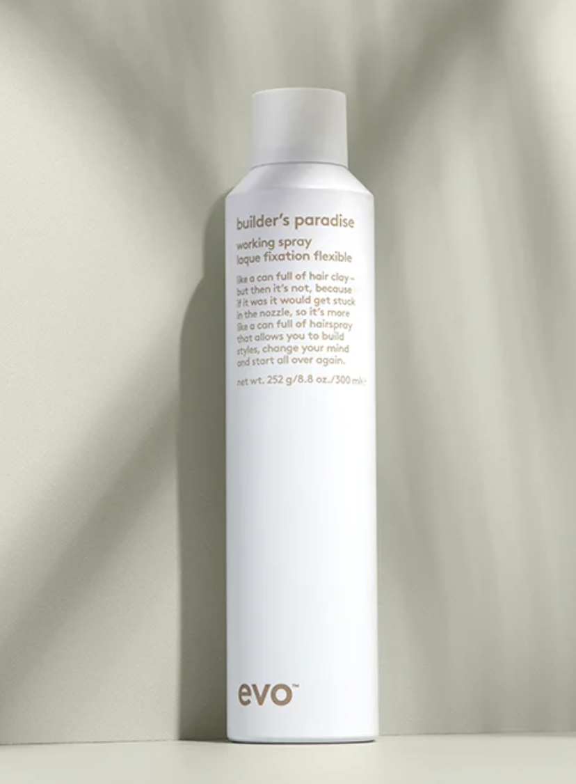 evo builder's paradise working spray 300ml promotional shot