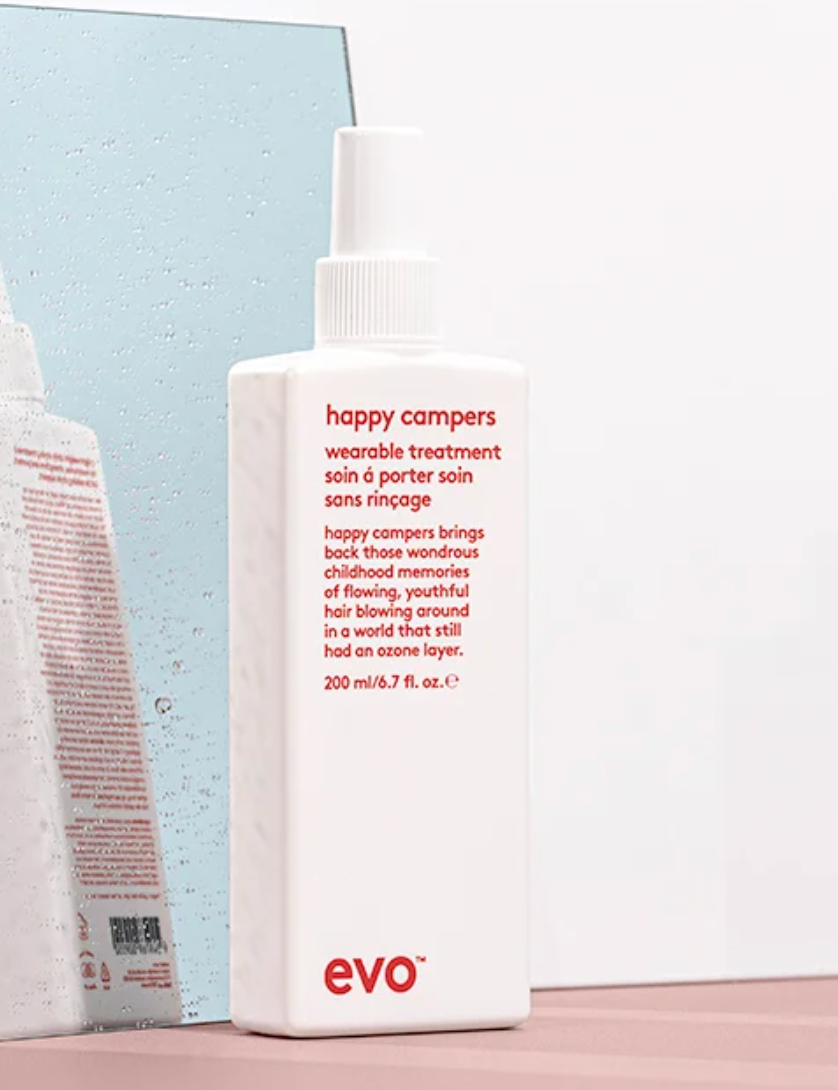 evo happy campers wearable treatment 200ml promotional shot