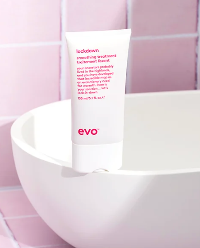 evo lockdown smoothing treatment 150ml promotional image