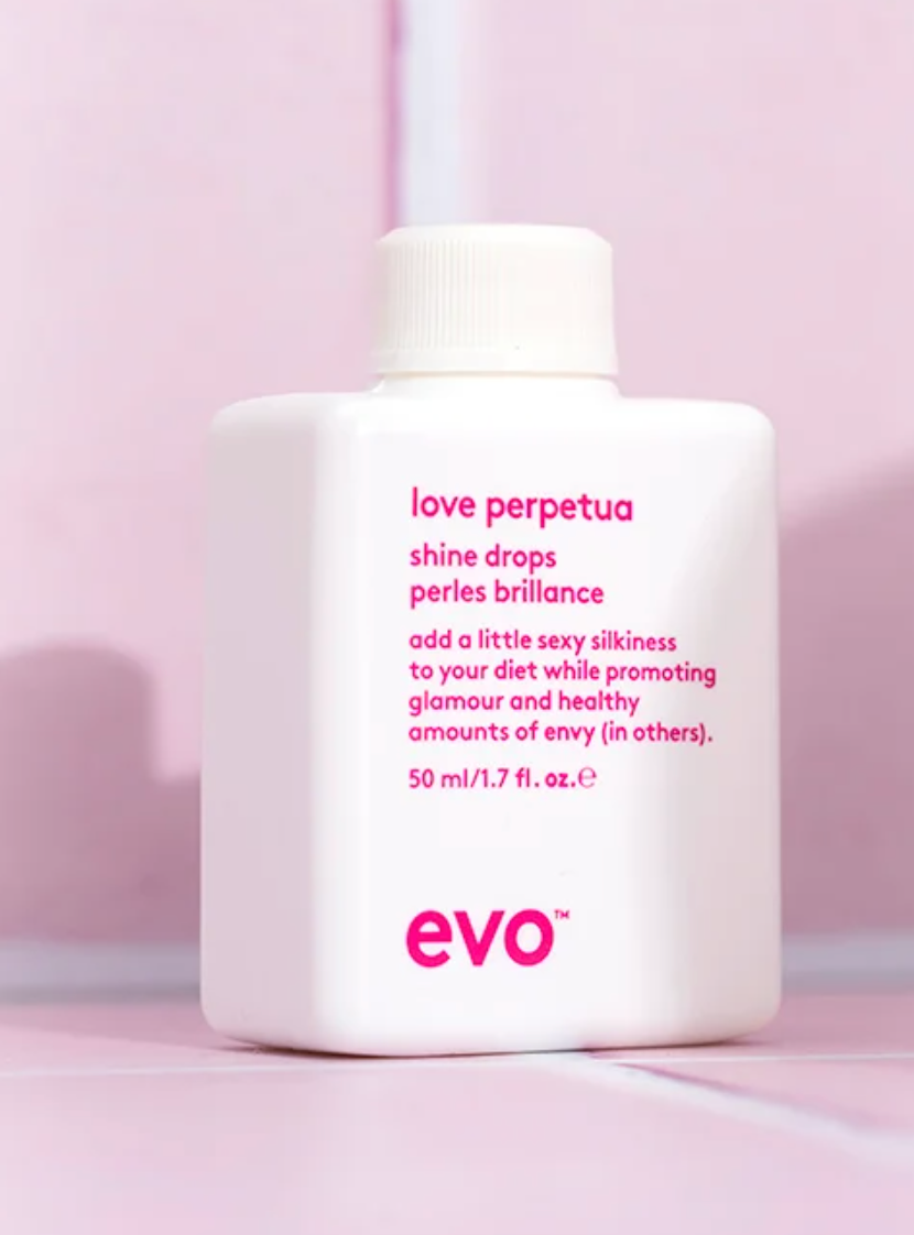 evo love perpetua shine drops 50ml promotional image