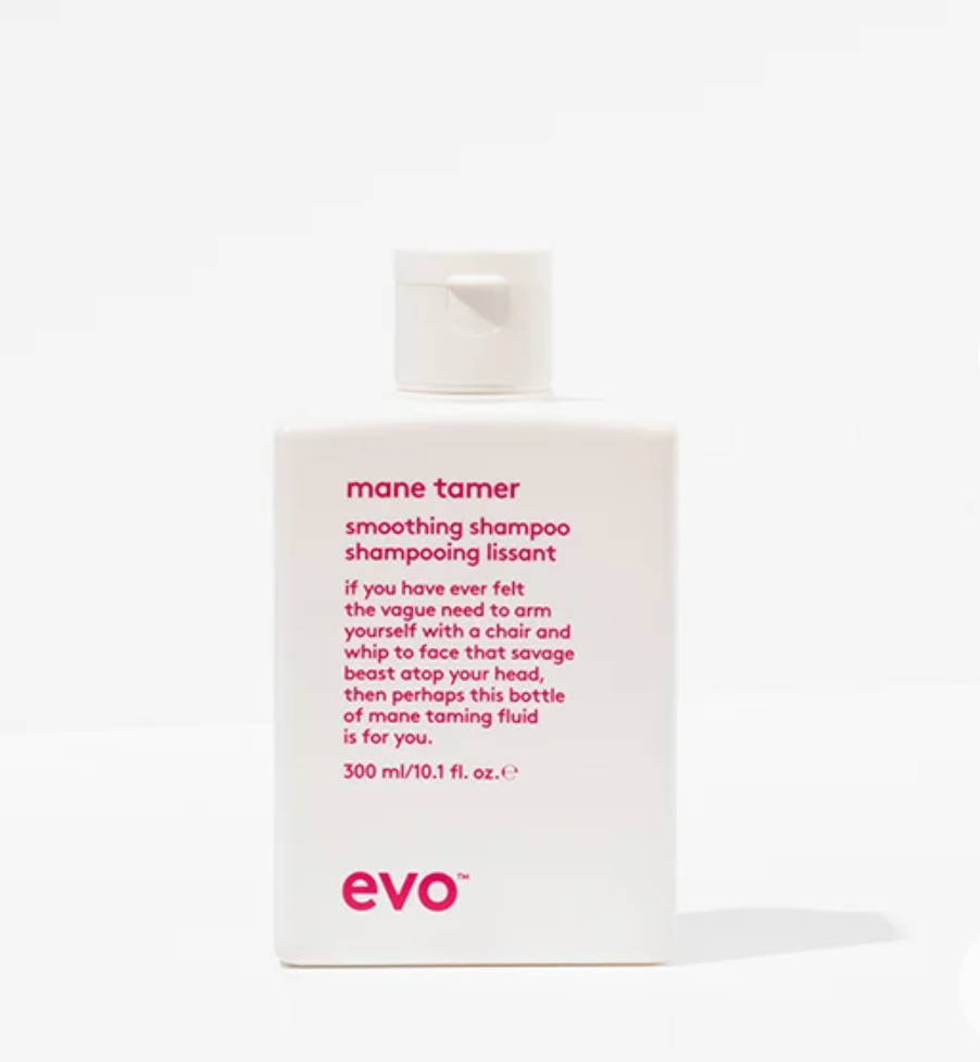 evo mane tamer smoothing shampoo 300ml 