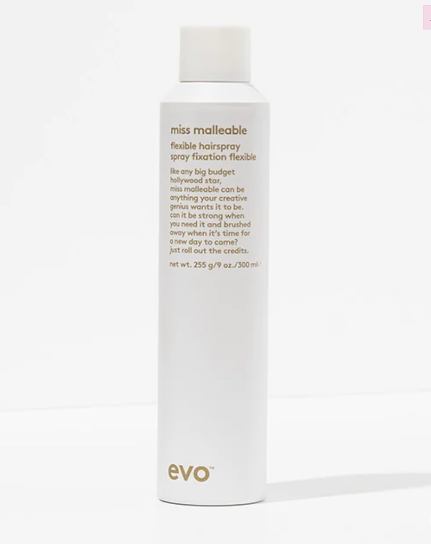 evo miss malleable flexible hairspray 300ml