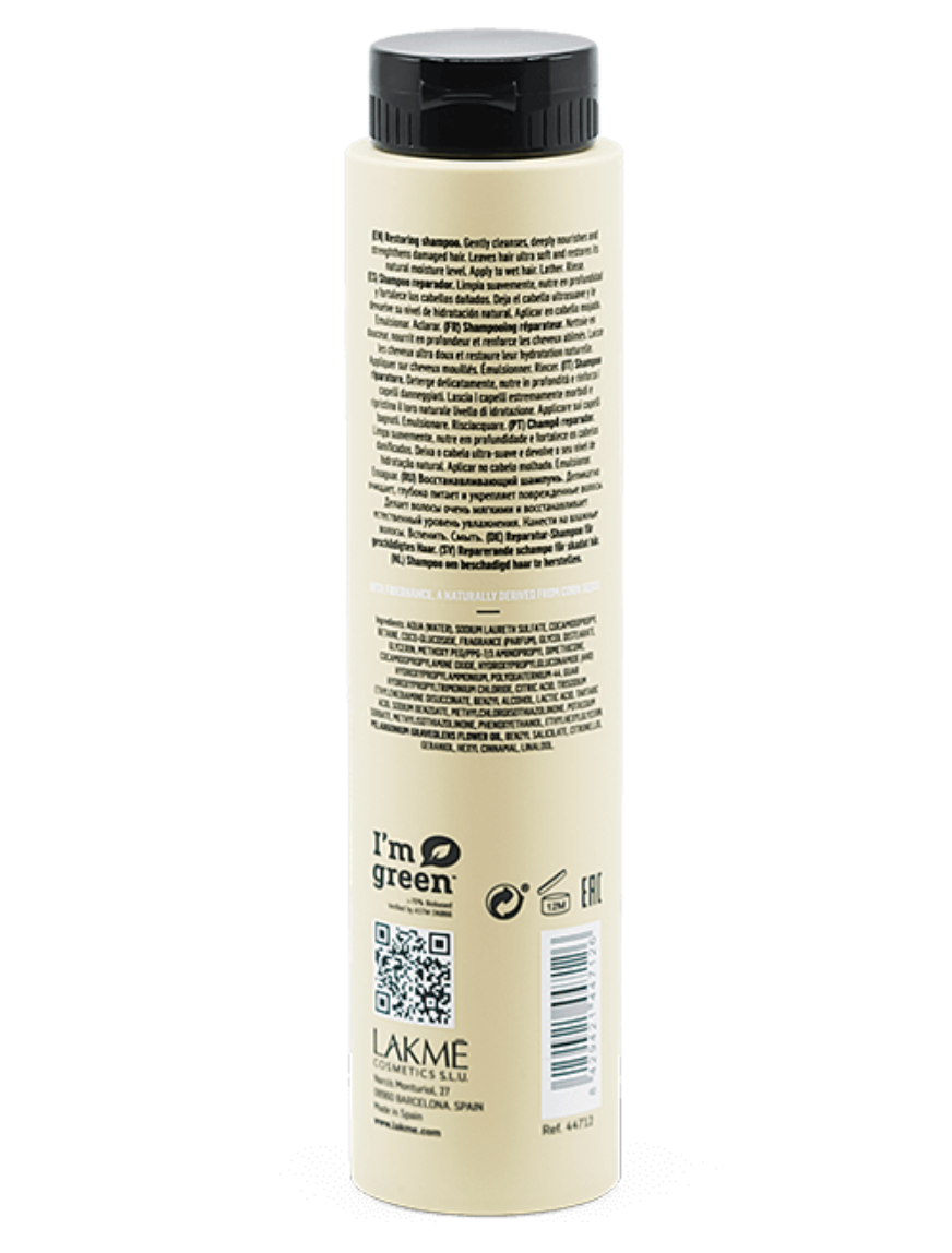 lakme teknia deep care conditioner 300ml product back